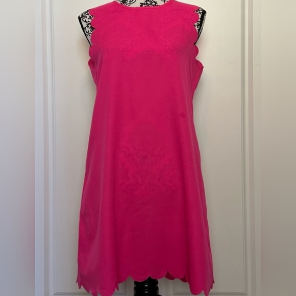 SHEIN Scalloped Trim Sleeveless Dress Size Medium NEW - Picture 1 of 12